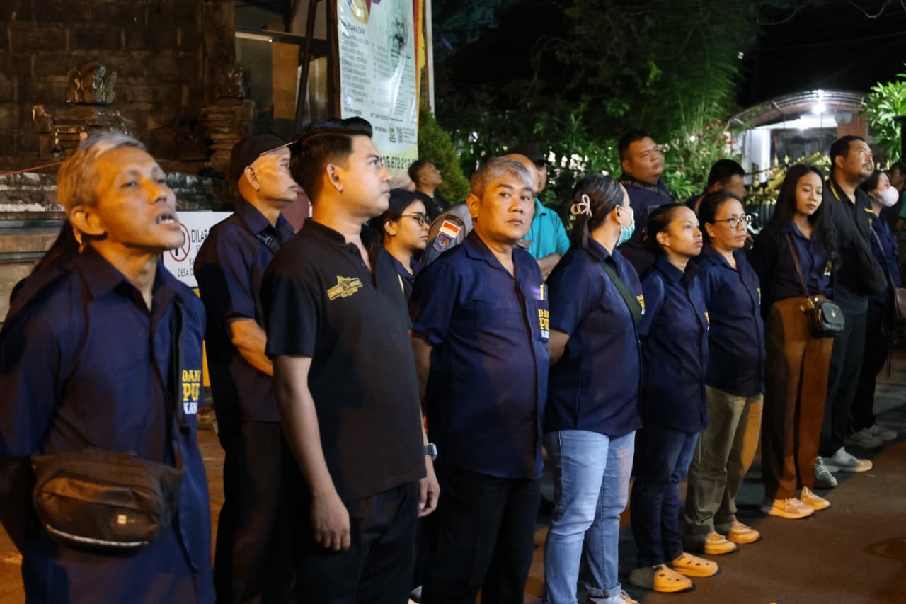PENERTIBAN PENDUDUK NON PERMANEN SEKALIGUS SOSIALISASI PERAN POSBANKUM DALAM KAMTIBMAS